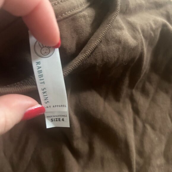 Rabit skins brown tee - Picture 2 of 2